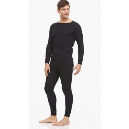 Men's 2-Piece Cotton Thermal Set with Shirt & Pants - Image 7