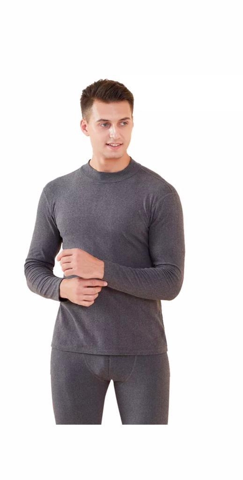 Men's 2-Piece Cotton Thermal Set with Shirt & Pants - Image 2
