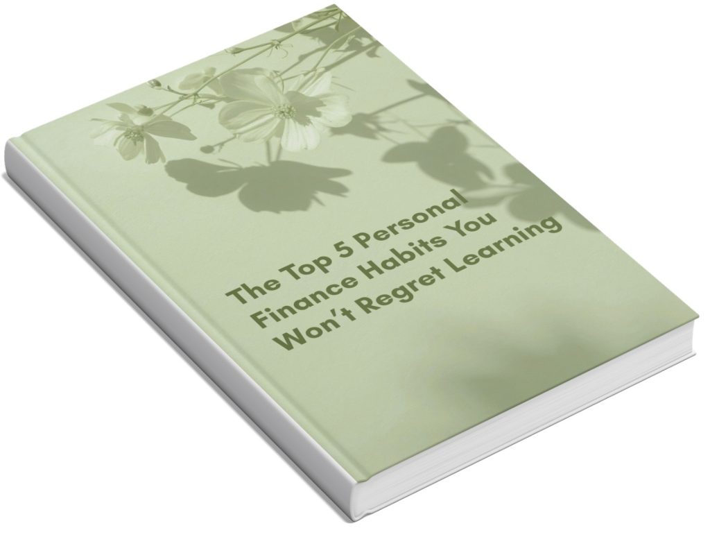 Personal finance habits book cover for smart money management and financial success.
