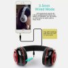 Dragon Z10 NeonSound Bluetooth Headphones Wireless Bluetooth headphones with 3.5mm wired mode for versatile listening options.
