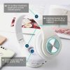 Wireless Bluetooth Headphones with NeonSound Z10 design NeonSound Z10 Bluetooth headphones with ergonomic design and high-quality dust filter.