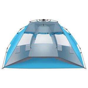 Waterproof Camping Beach Tent 🏕️ Fiberglass Frame