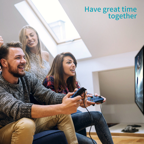 Wired Gaming Controller Joystick Gamepad with Dual-Vibration - Image 6