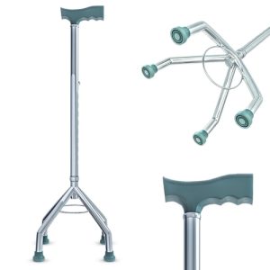 Four Leg Adjustable Walking Stick for Seniors