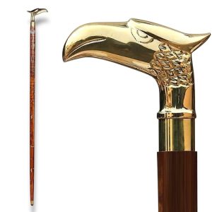 Vintage Lightweight Ergonomic Walking Cane with Non-Slip Tip 🚶‍♂️