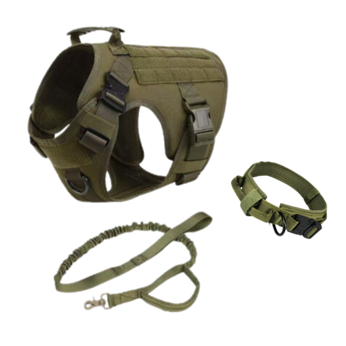 Tactical Dog Harness, Collar & Leash Set - Image 4