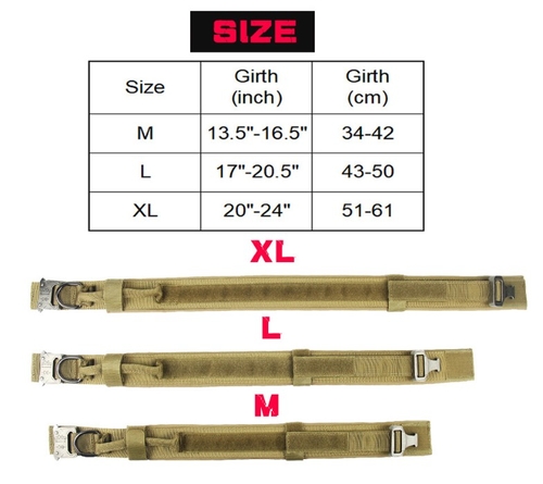 Tactical Dog Harness, Collar & Leash Set - Image 3