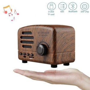 Portable Mini Bluetooth Speaker with Deep Bass & Hands-Free Mic