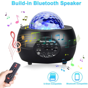LED Starry Sky Projector with Bluetooth Speaker
