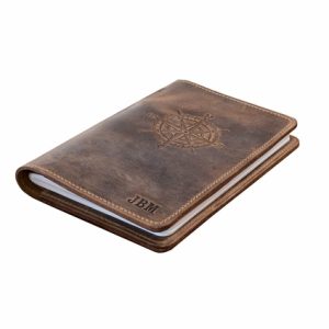 LegacyCraft Personalized Full-Grain Leather Journal