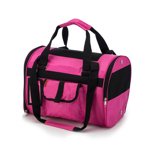 Prefer_Pets_566_Jet_Carrier_Fuschia_Pet_Carrier_-_Side_View_Closed.jpg