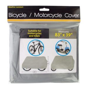StormShield All-Weather Bike & Motorcycle Cover – Universal 83″ × 39″