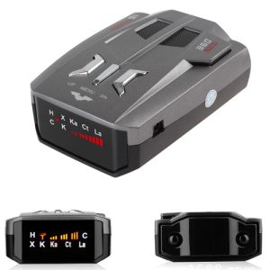 V7 16-Band Car Radar Detector with Voice Alerts