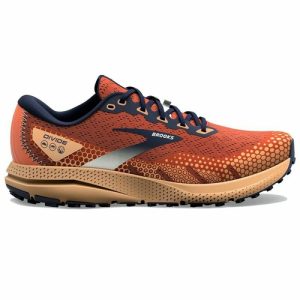 Brooks Divide 3 Men’s Running Shoes – Bold Orange Trail & Road Performance
