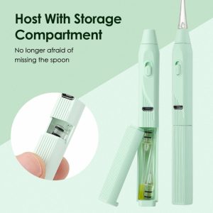 BabyGlow LED Ear Cleaning Kit – Soft Silicone Ear Spoon with Light & Storage Case