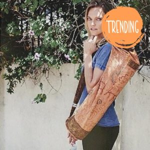 OMSutra Artisan Handcrafted Chic Yoga Mat Bag